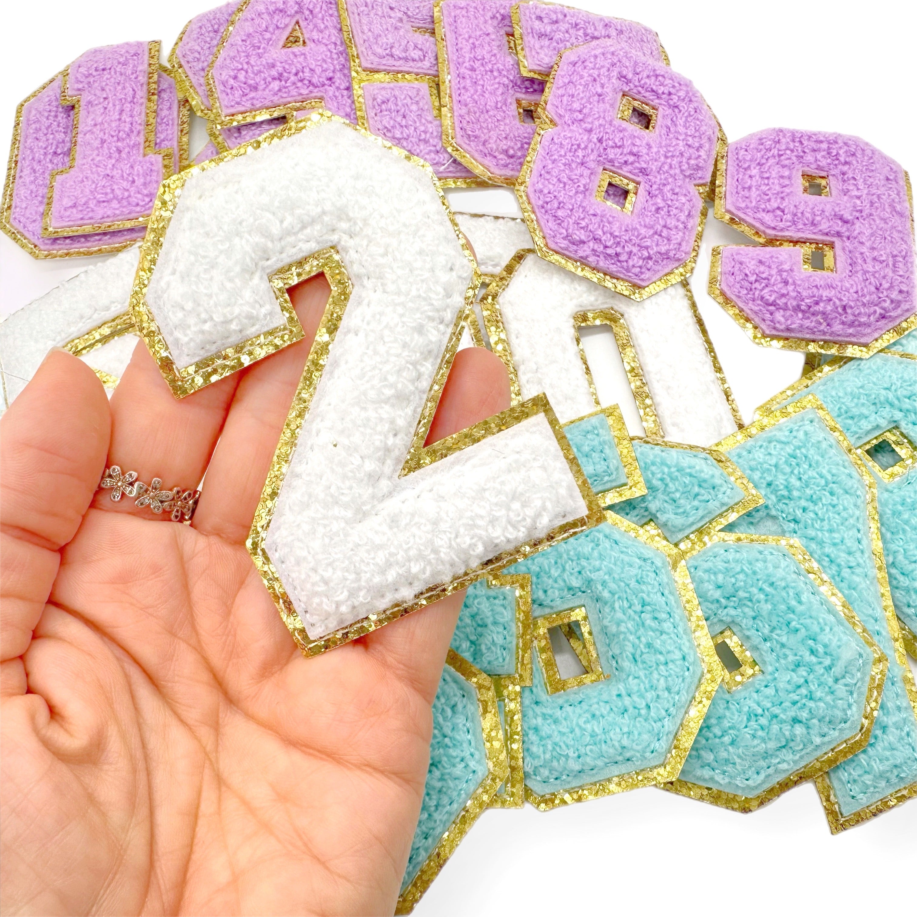 Number Chenille Patches