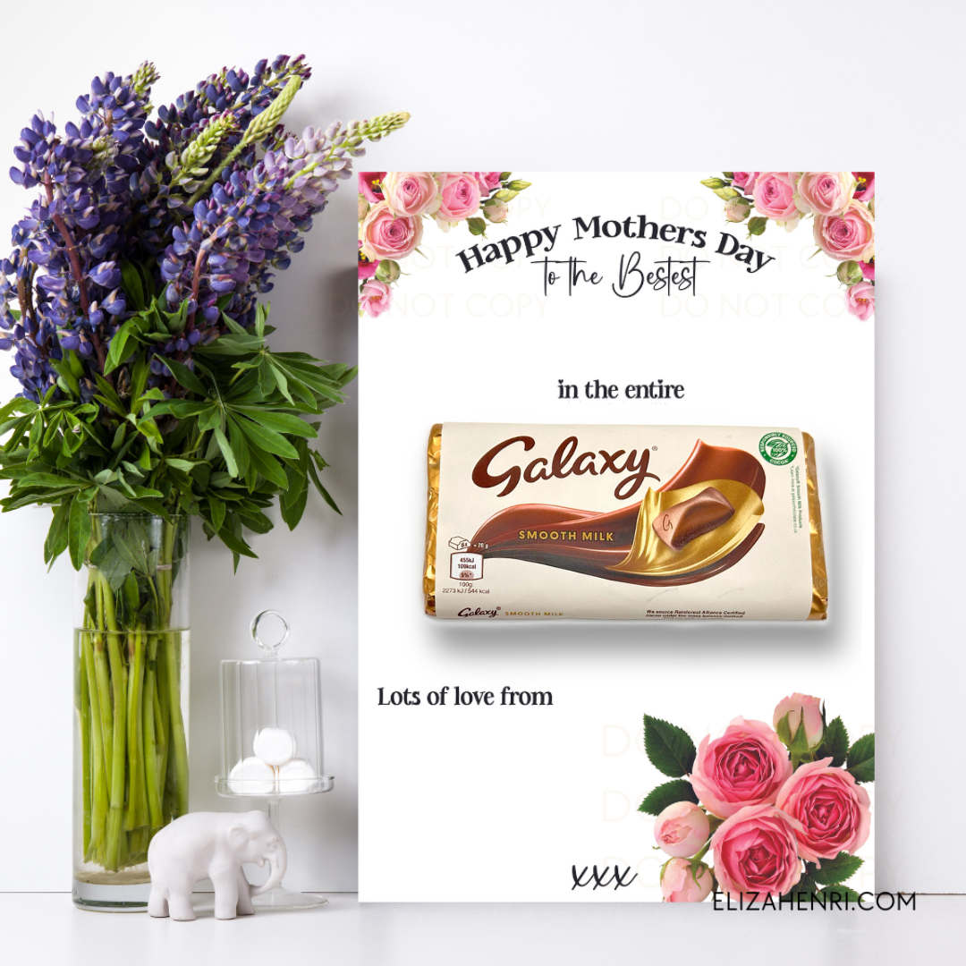 Bunch of Flowers Mothers Day Galaxy Boards- Premium Card