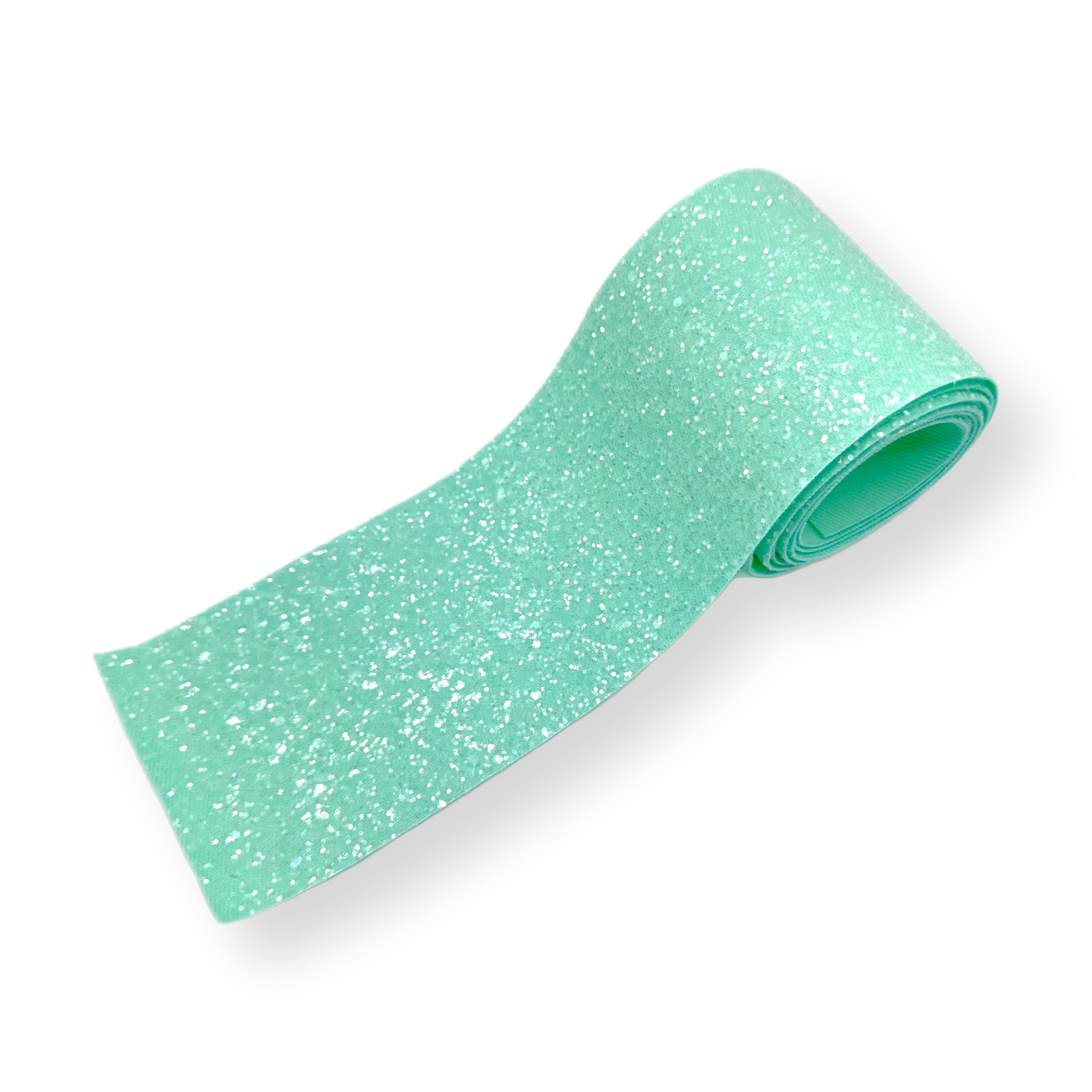 Mint Sugar | Core Colour Glitter Mega Bow Strips