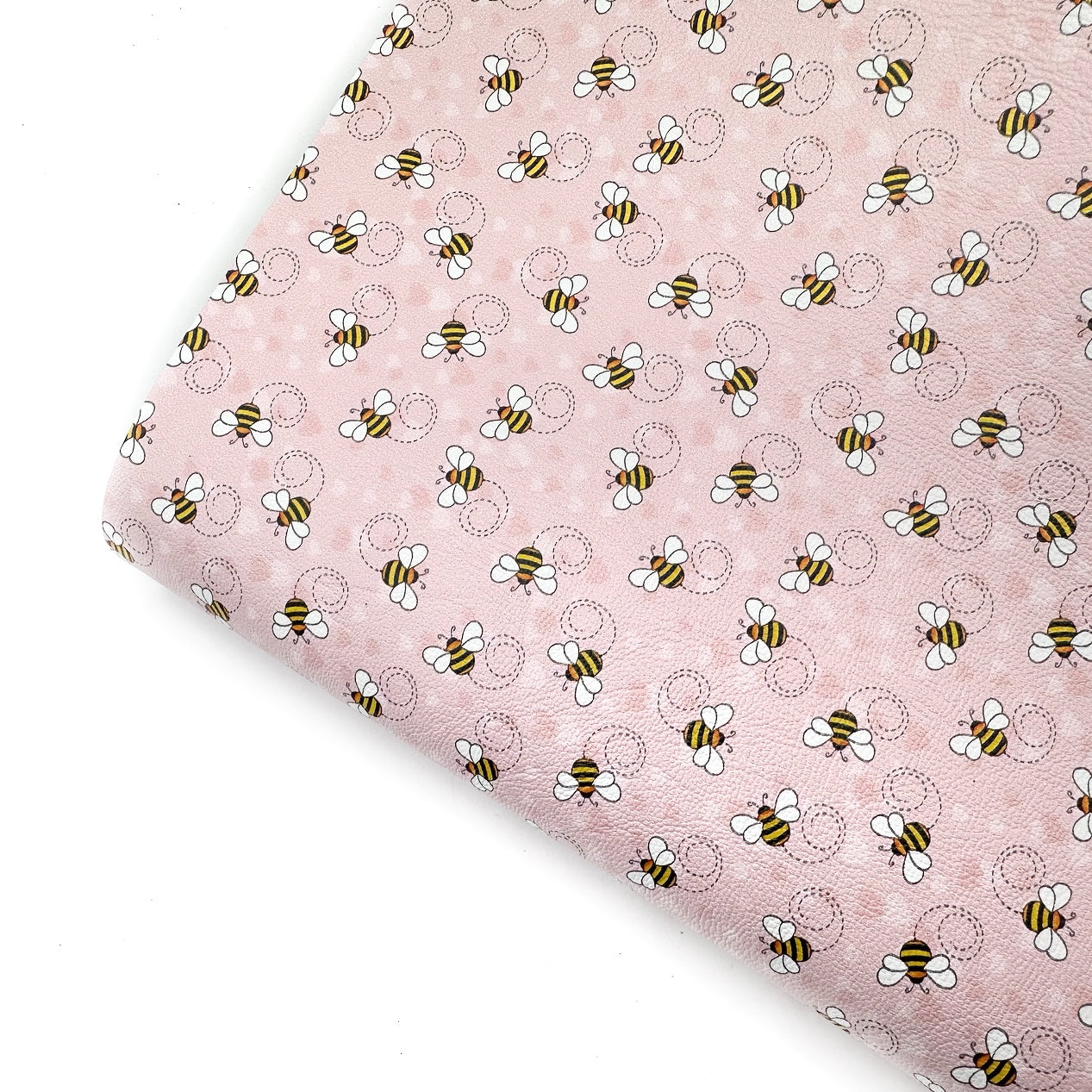 Bee Kind Premium Faux Leather Fabric Sheets