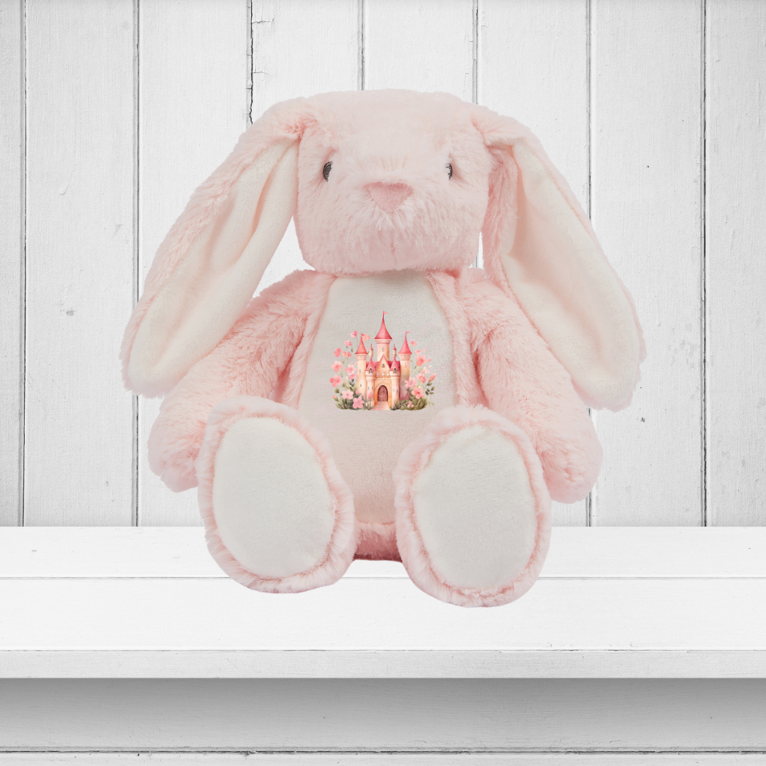 Pink bunny mumble DTF transfer  | Eliza Henri