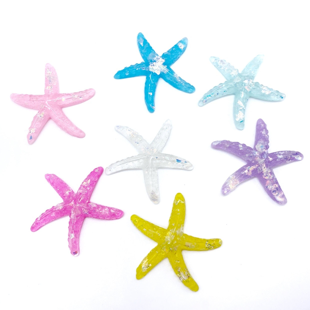 Sparkle Starfish Embellishments