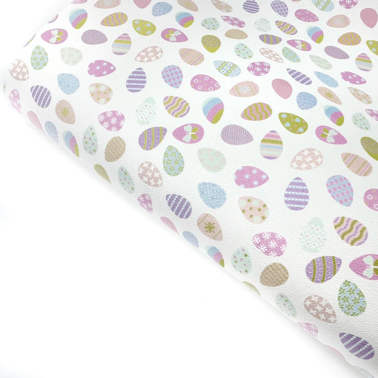 Easter Egg Hunt Premium Faux Leather Fabric Sheets