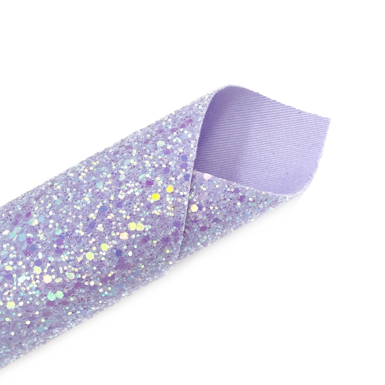 Fairytales Lilac Lux Premium Chunky Glitter Fabric