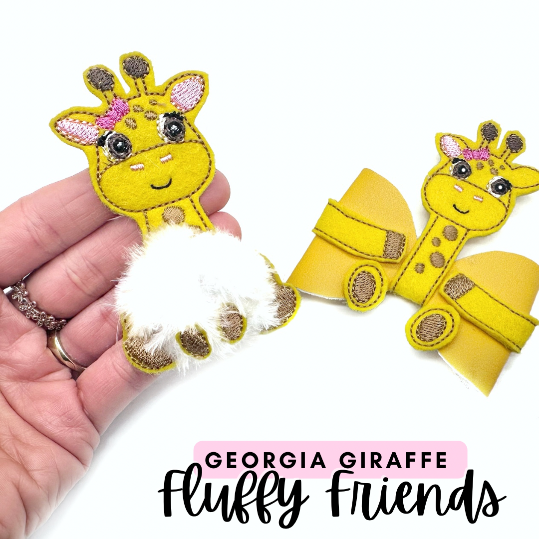 Georgia Giraffe - Fluffy Friends Felties