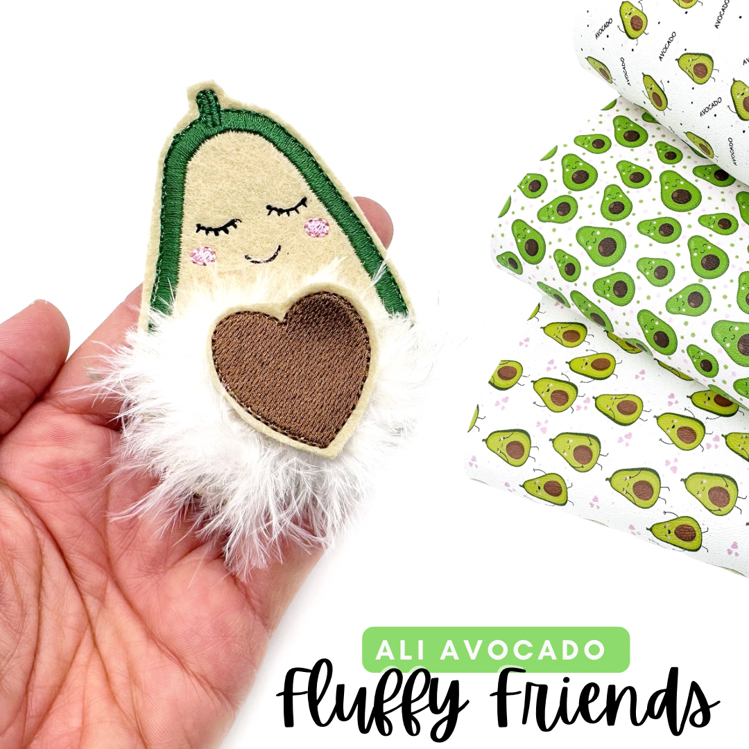 Ali Avocado Baby - Fluffy Friends Felties
