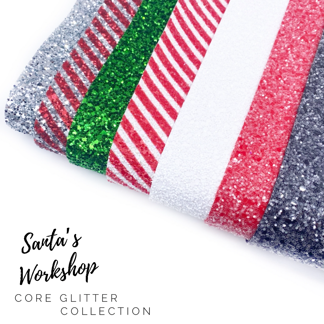 EHC Santa’s Workshop Christmas LUX Premium Core Glitter collection- 7 Colours