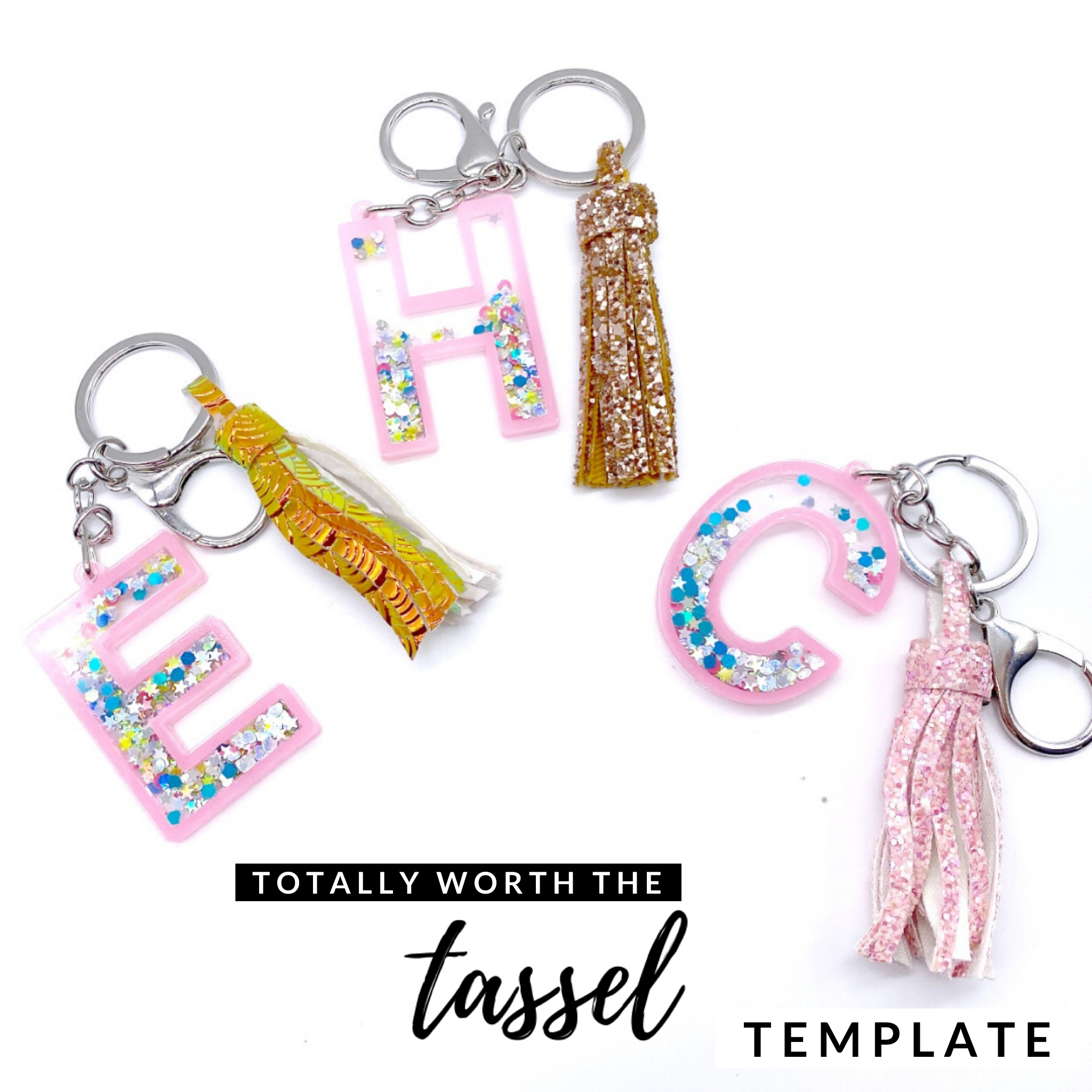 Totally worth the Tassel- 2 styles- Template