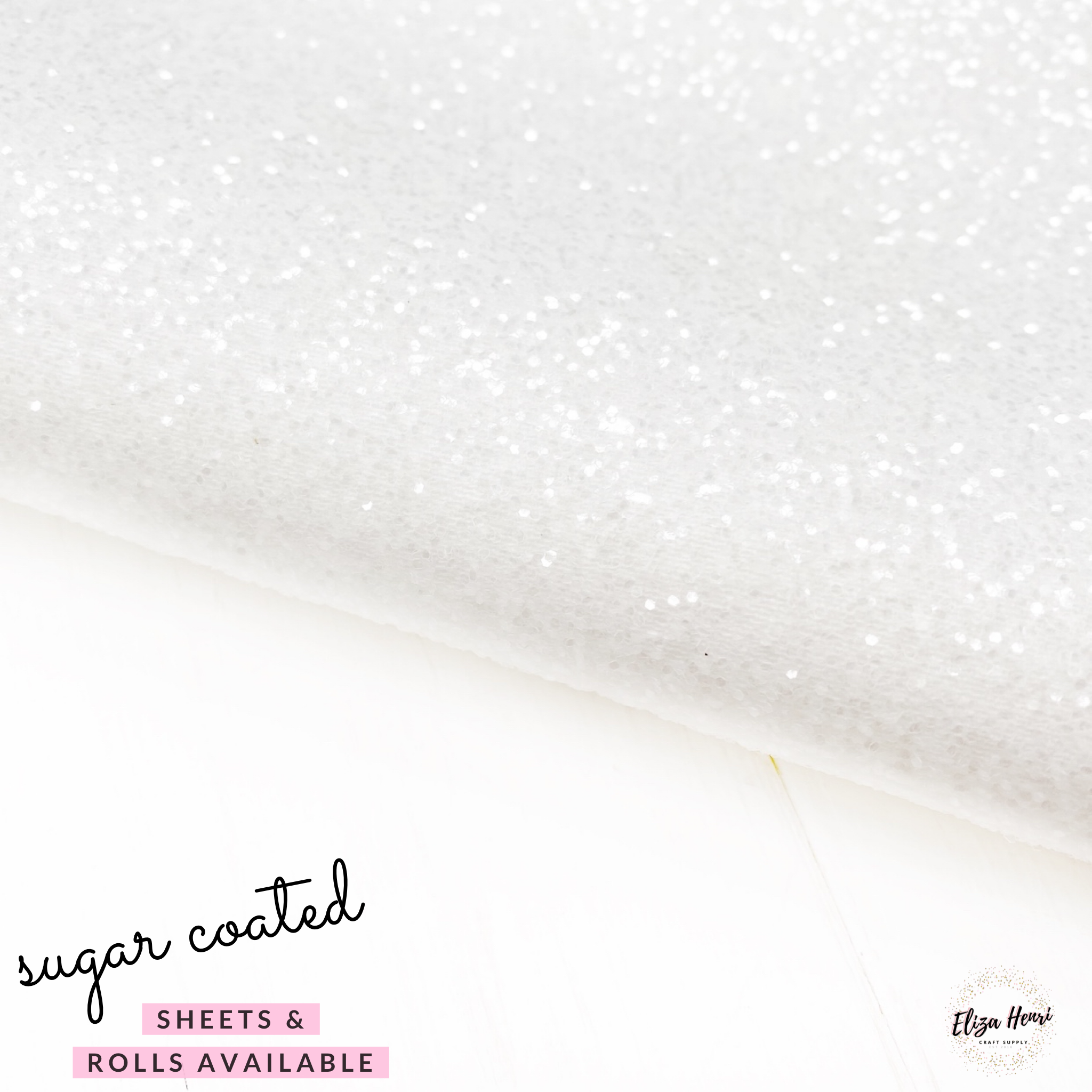 Sugar Coated Lux Premium Chunky Glitter Fabric