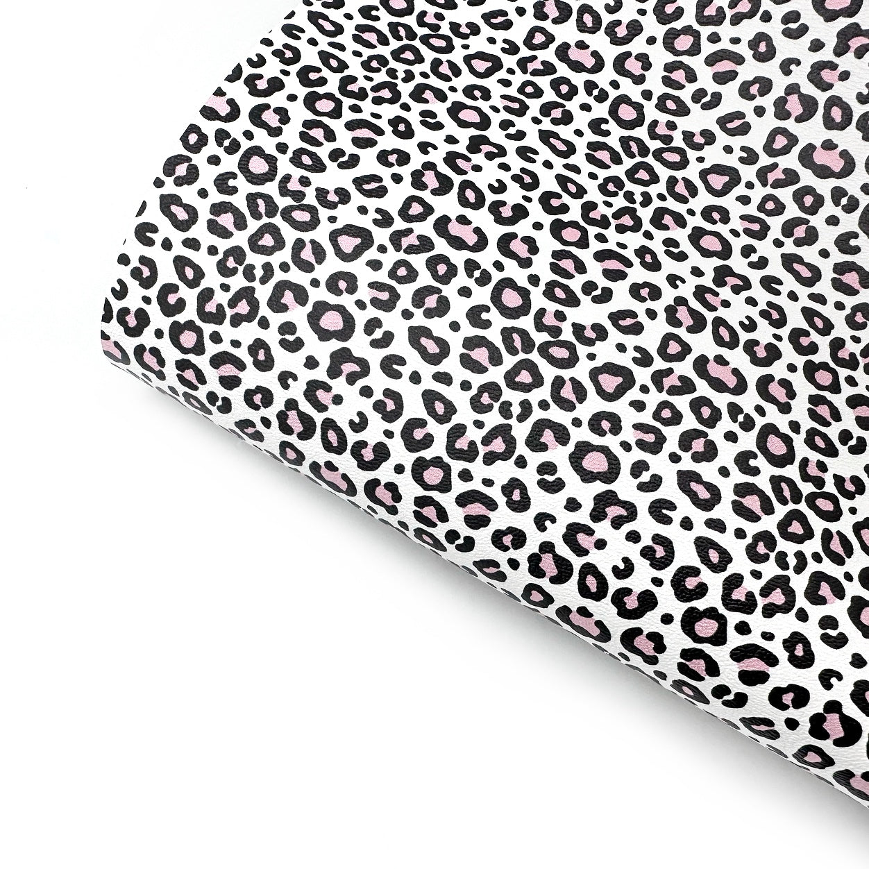 Wild One Leopard Premium Faux Leather Fabric Sheets