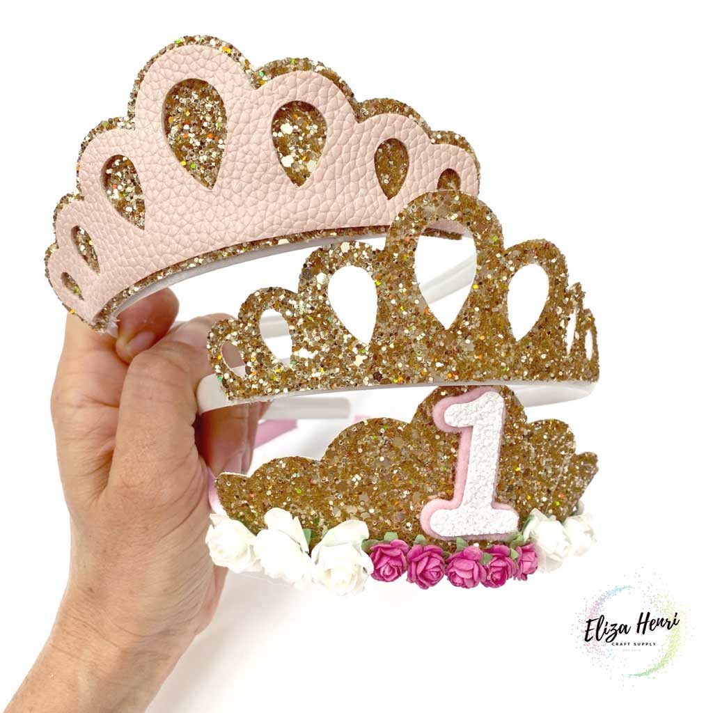 Lil’ Miss Princess 3-in-1 Tiara Template for handcutting