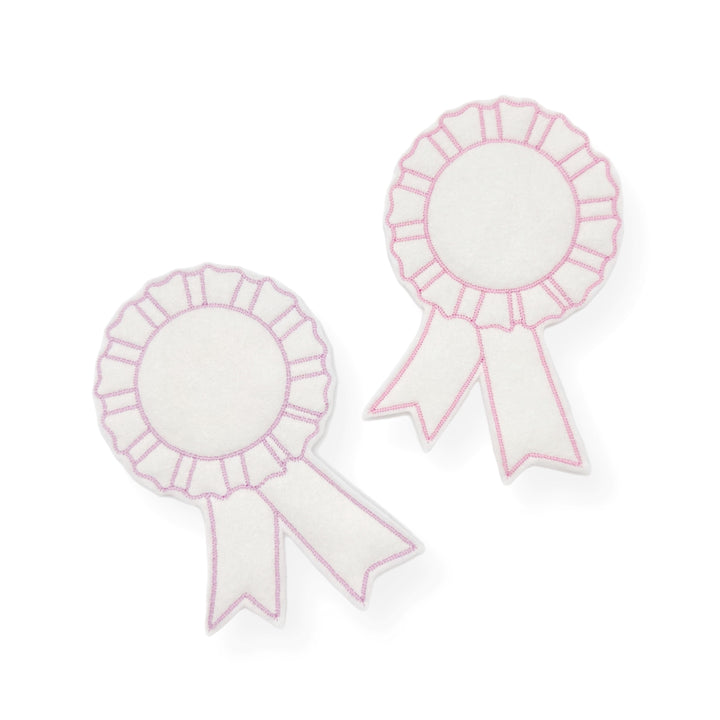 Rosette Blank Embroidered Feltie Badges