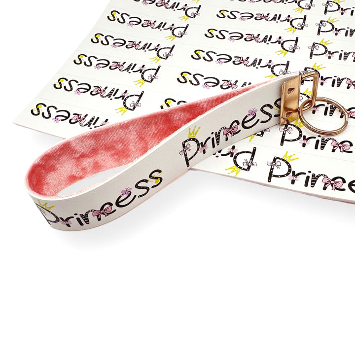 Double Sided Princess Crushed Glitter Velvet Wristlet Faux Leather DIY Craft Cutout Sheets