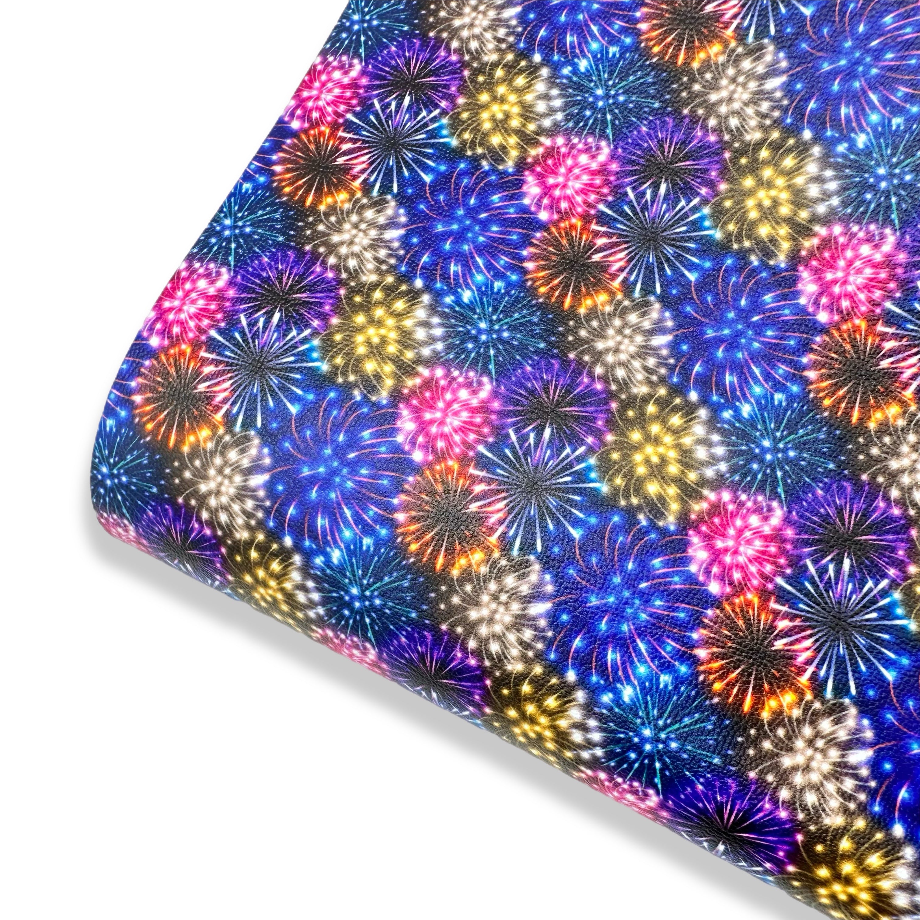 Like a Firework Premium Faux Leather Fabric