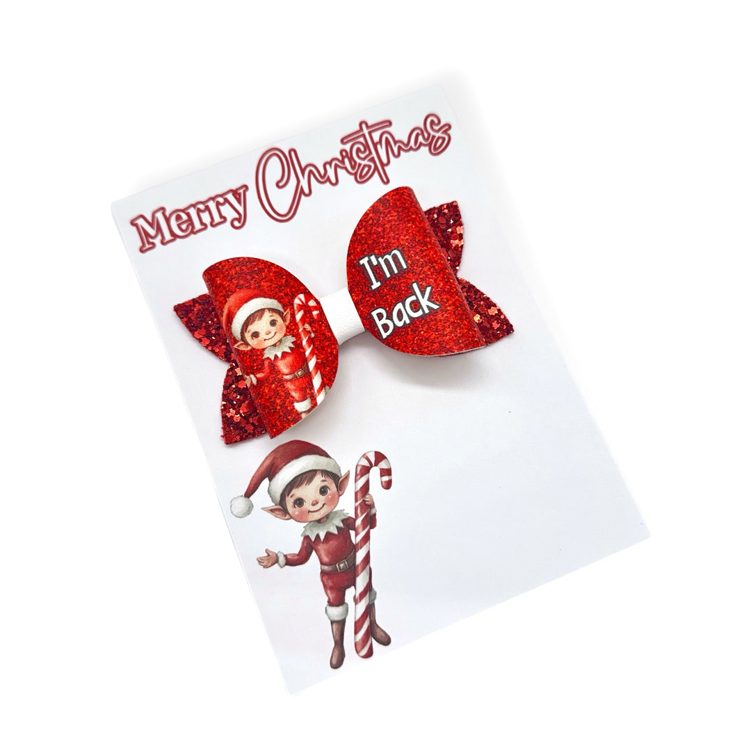 Elf Bow Display Cards- Pack of 4