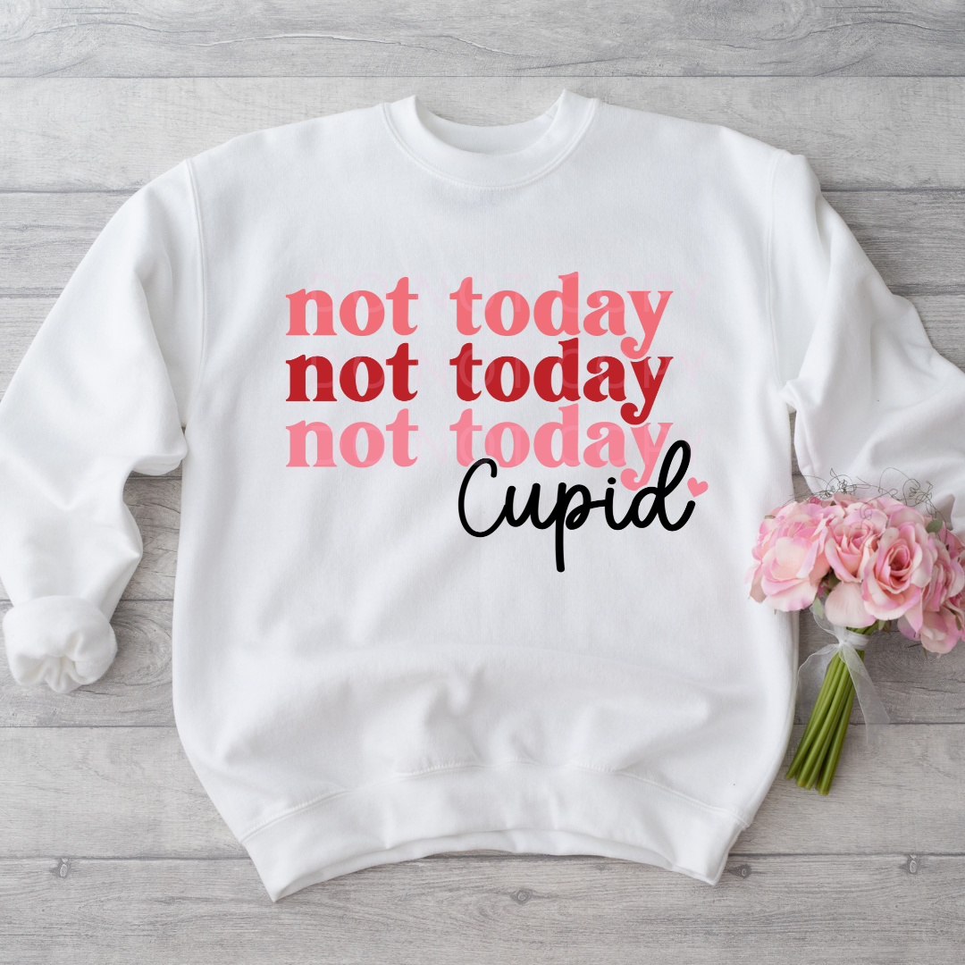 Not Today Cupid DTF Full Colour Transfers