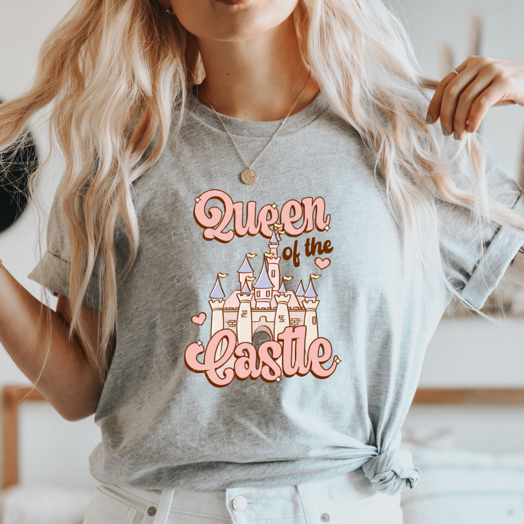 Queen of the Castle DTF Full Colour Transfers