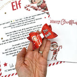 Elf Bow Display Cards- Pack of 4