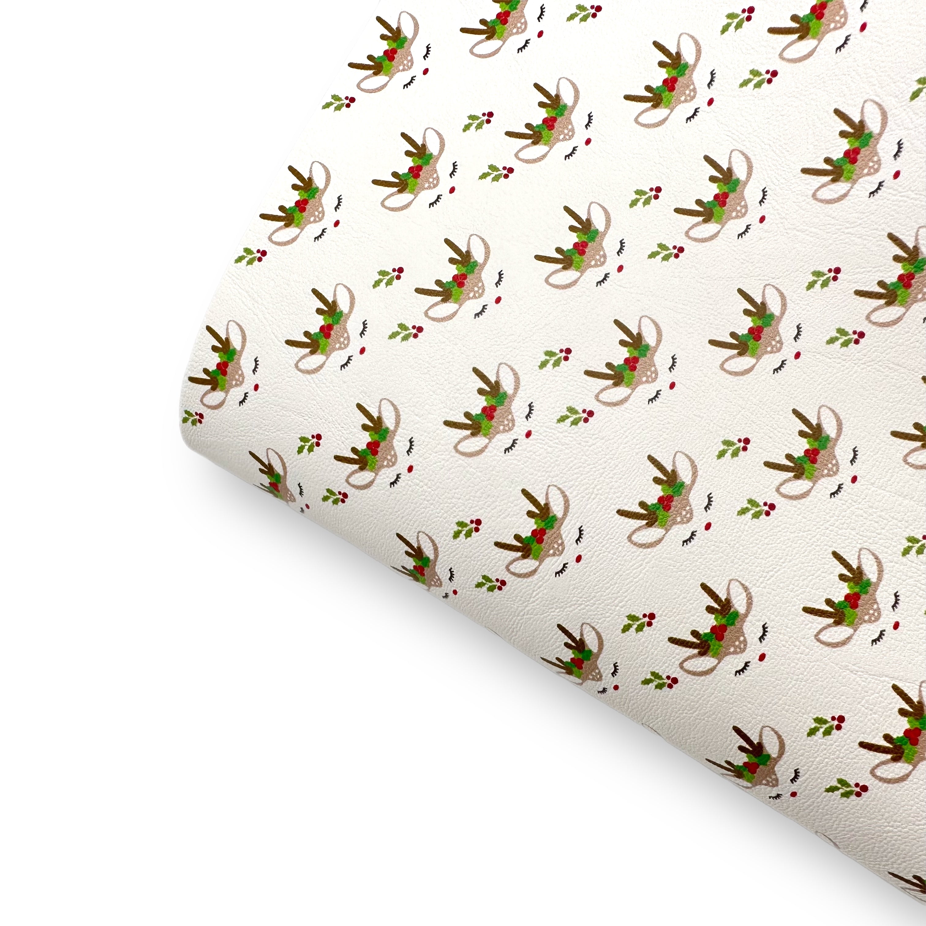 Little Deer Premium Faux Leather Fabric Sheets