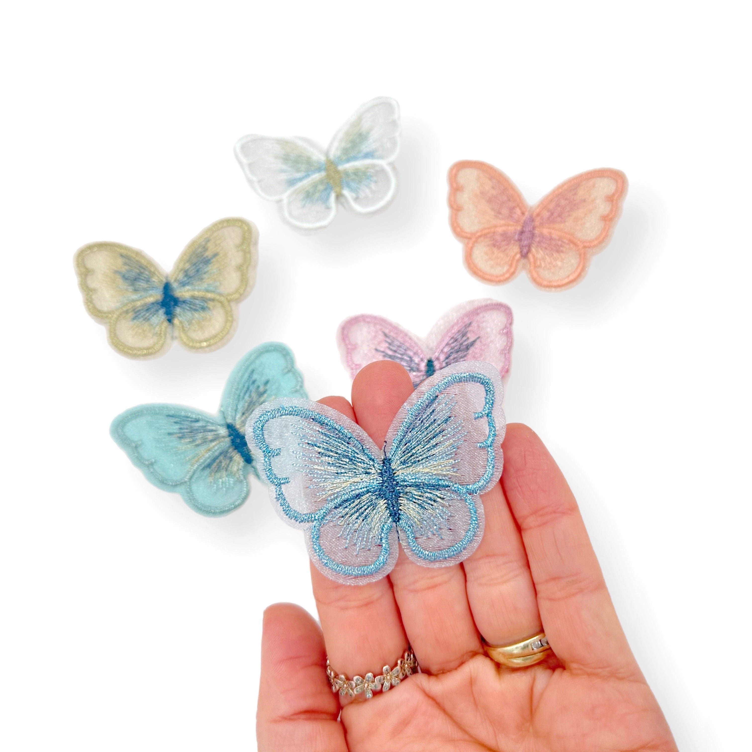 Fly High Butterfly Lace Embellishments