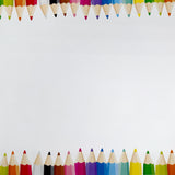 Pencil Border Canvas Photography Background