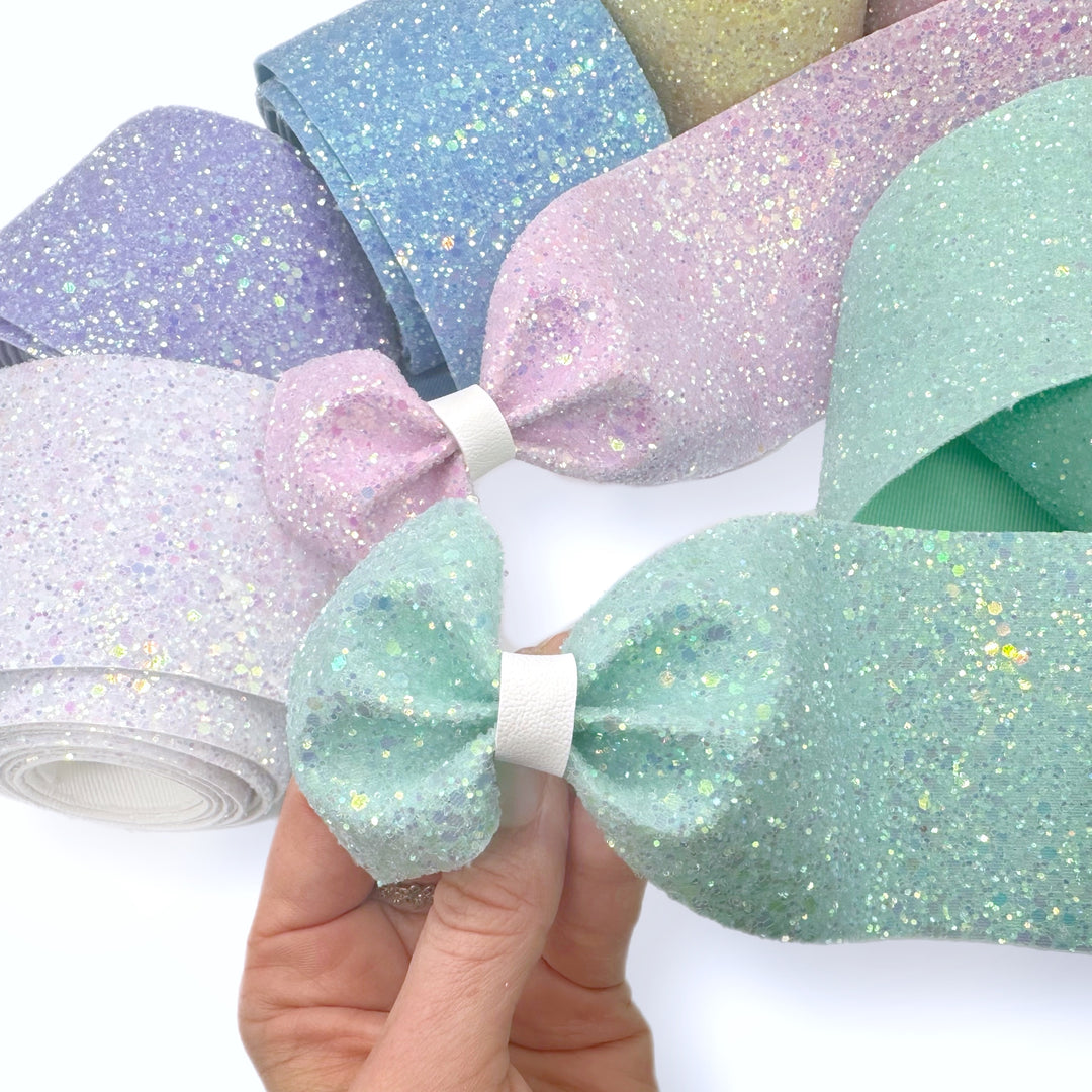 Fairytale Core Glitter Mega Bow Strips Collection or Single Mega Bow Strips