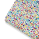 So Spotty Chunky Glitter Fabric