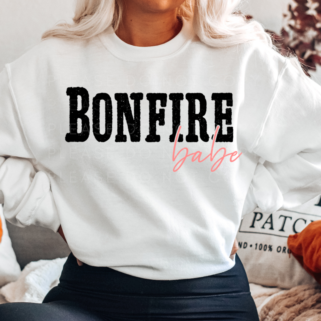 Bonfire Babe DTF Full Colour Transfers