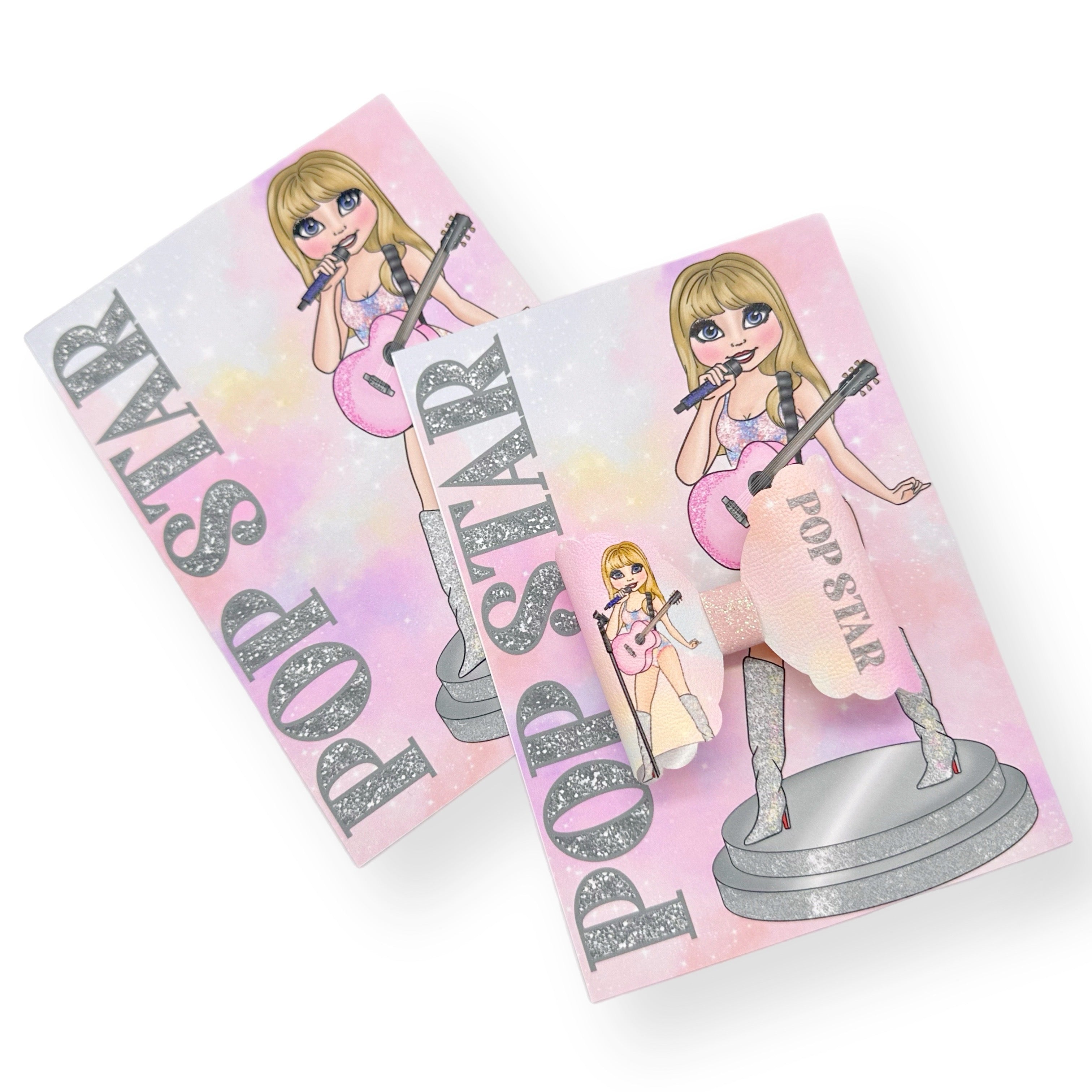 Popstar Bow Cards- Pack of 4
