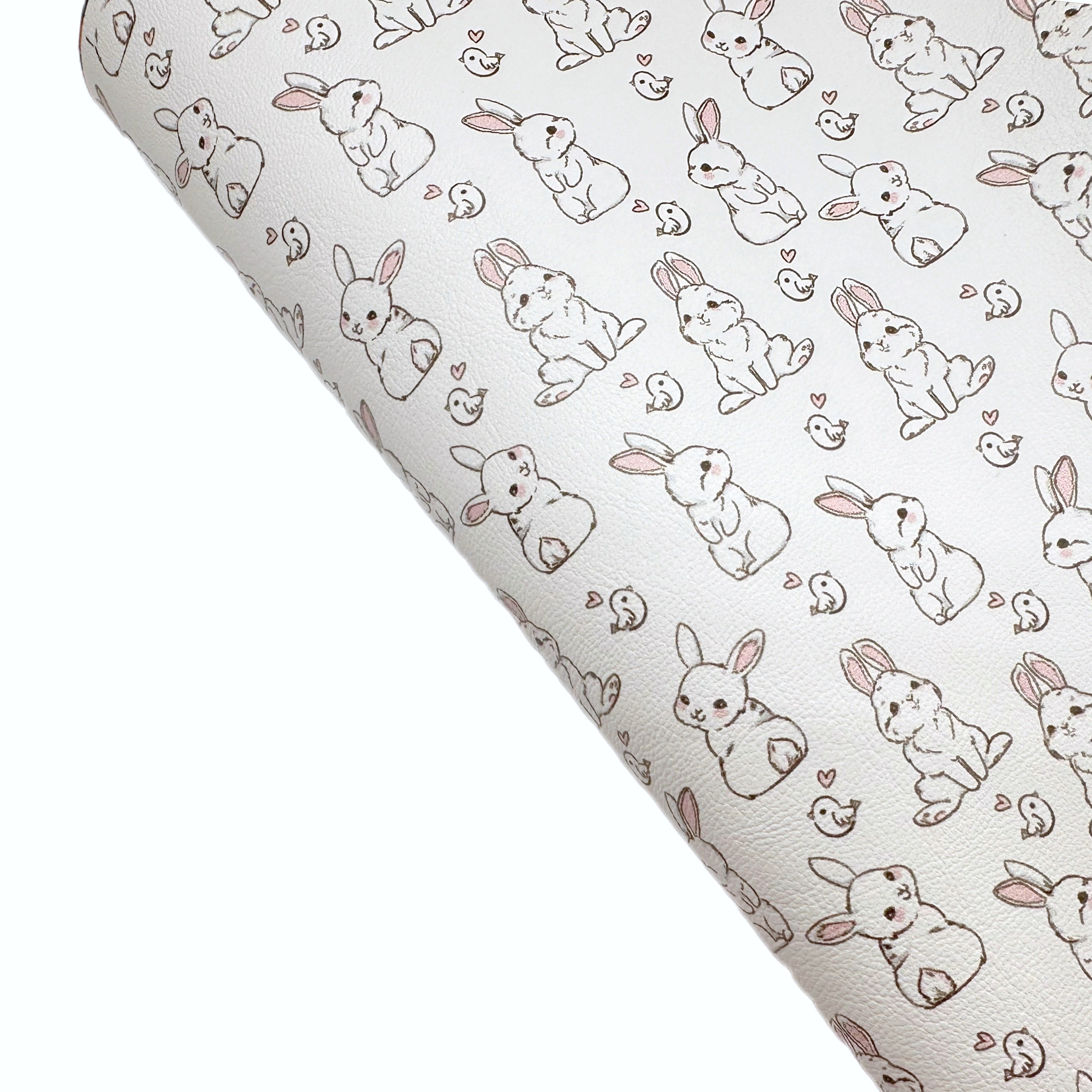 Bunny & Birdie Premium Faux Leather Fabric