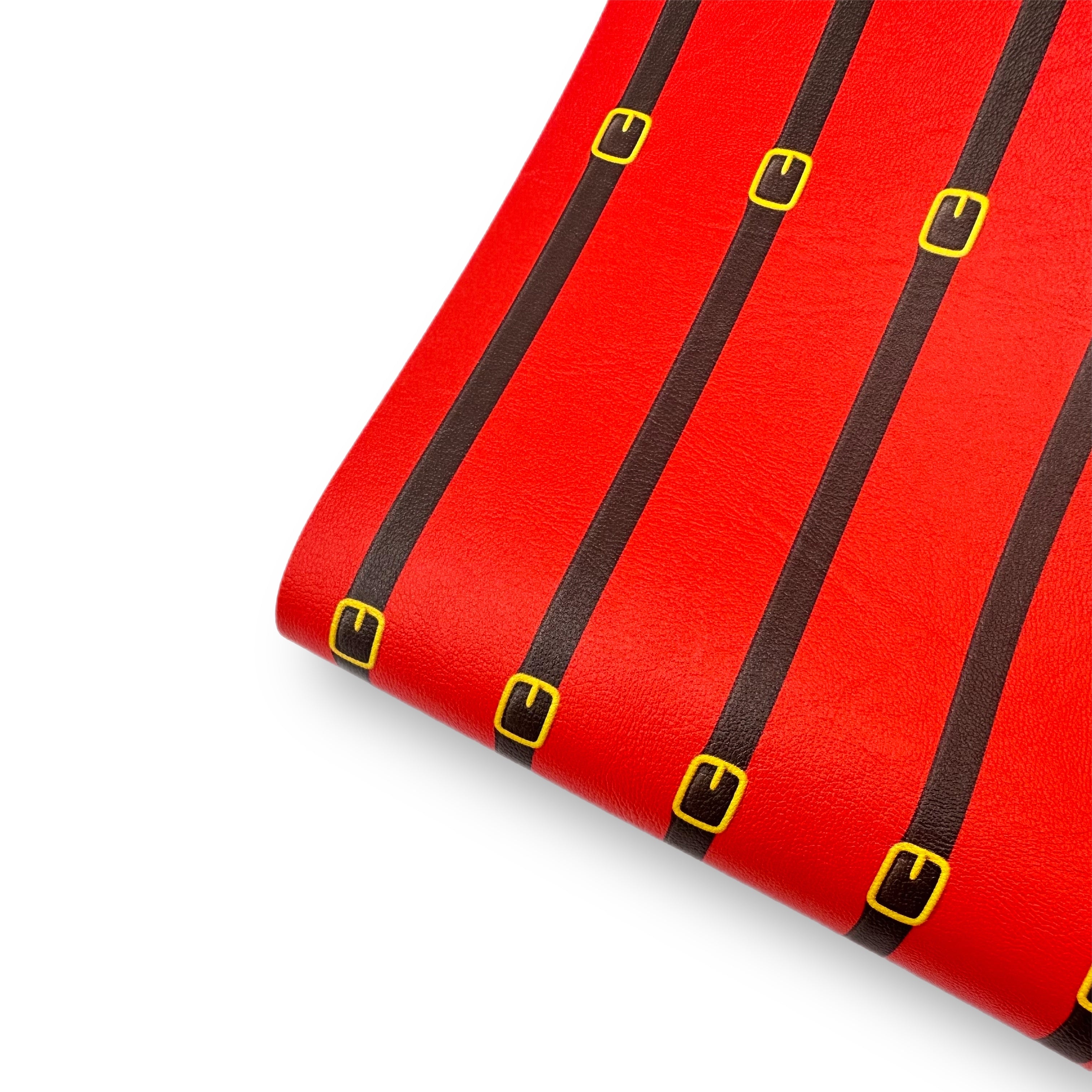 Santa's Belt Premium Faux Leather Fabric Sheets
