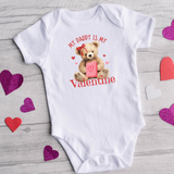 My Daddy is My Valentine DTF Full Colour Transfers