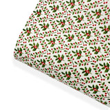 Holly Floral Premium Faux Leather Fabric