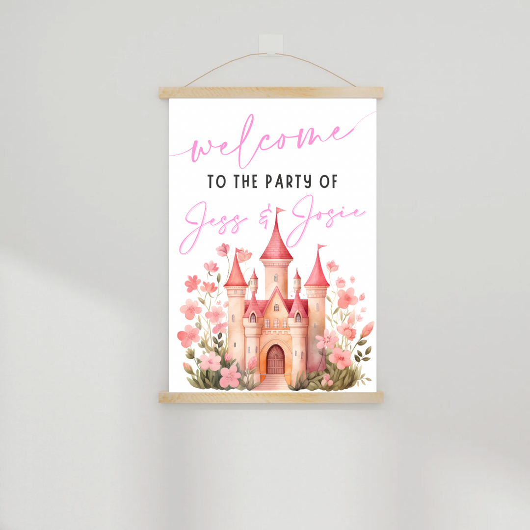 Princess Castle A3 Board Sign