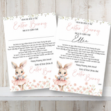 Easter Girl Certificate- Premium Card