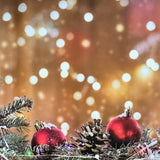 Sparkles & Baubles Canvas Photography Background