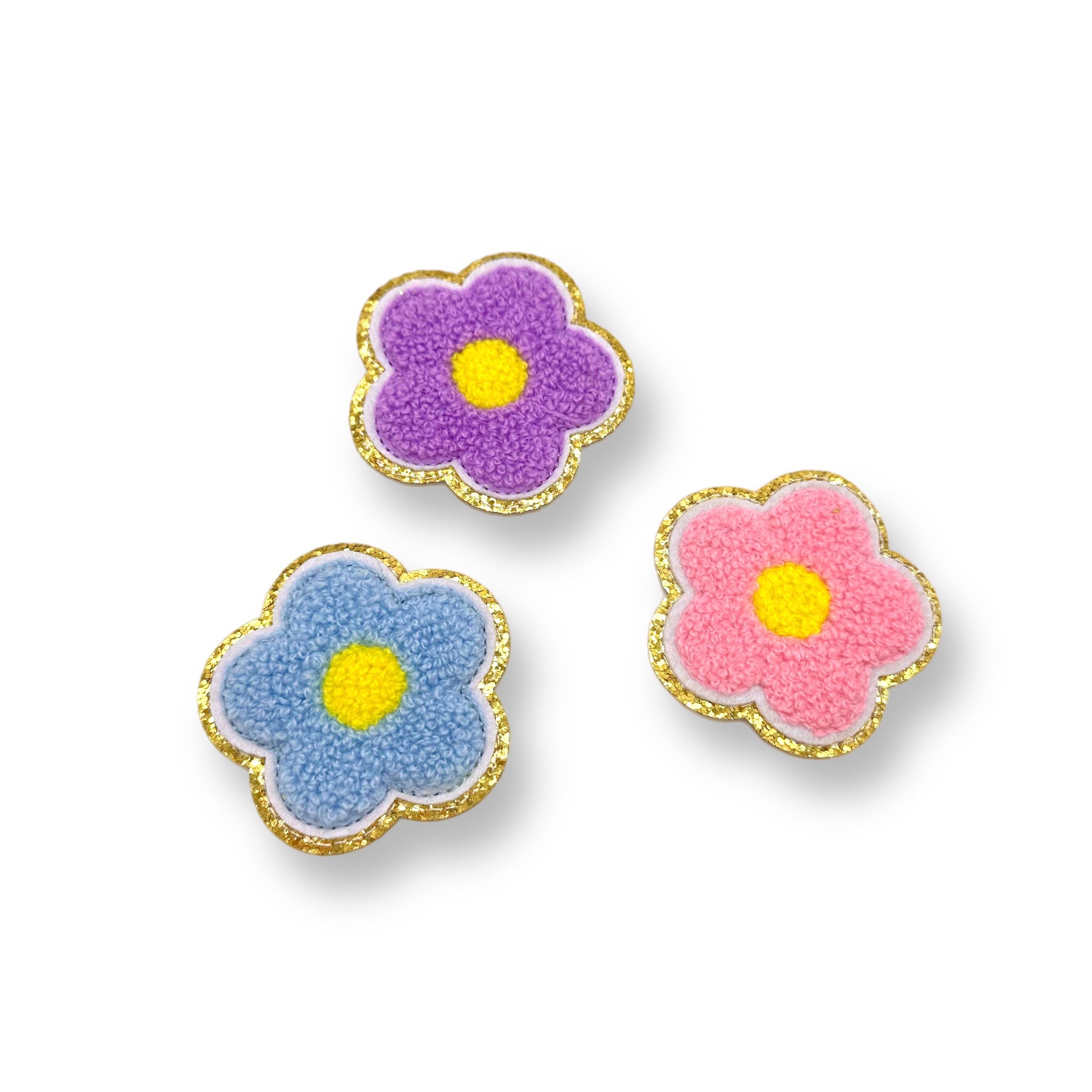 Daisy Flower Chenille Patches