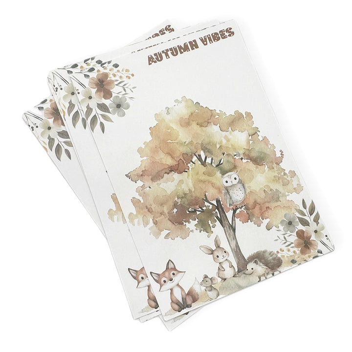 Autumn Vibes Bow Display Cards- Pack of 4