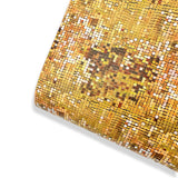 Golden Girl Sequins Premium Faux Leather Fabric