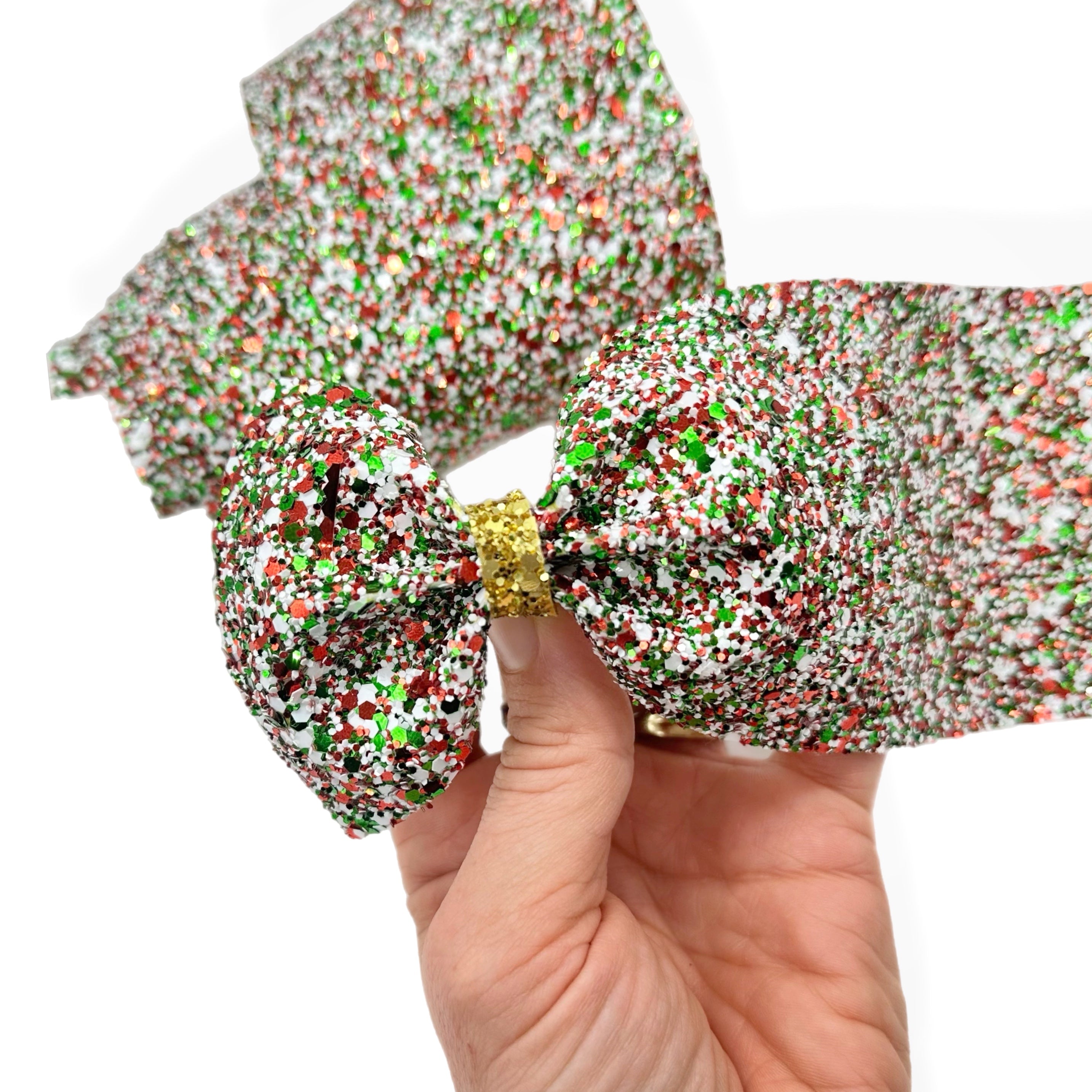 Elf | Core Colour Glitter Mega Bow Strips