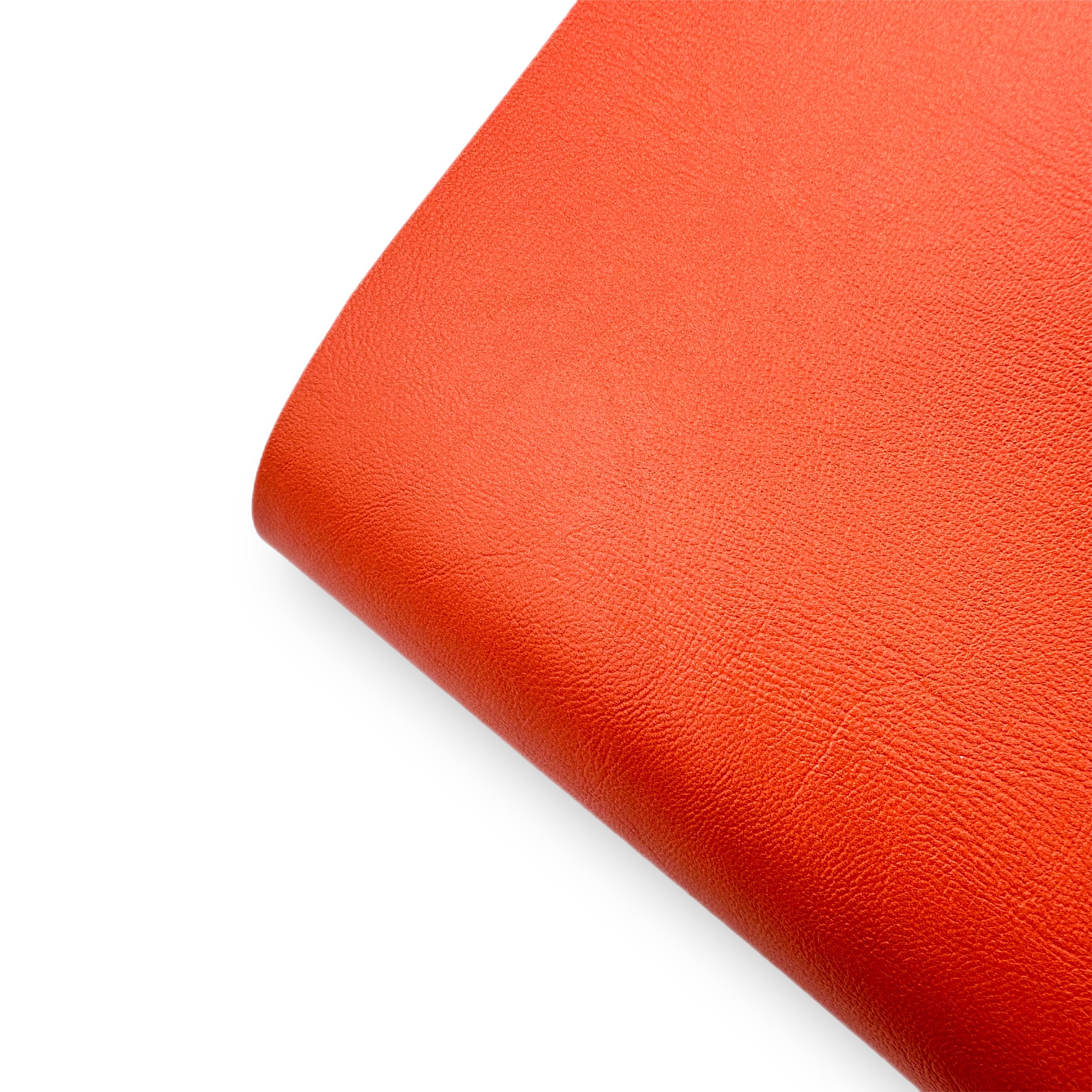 Winter Clementines Core Colour Premium Faux Leather Fabric Sheets