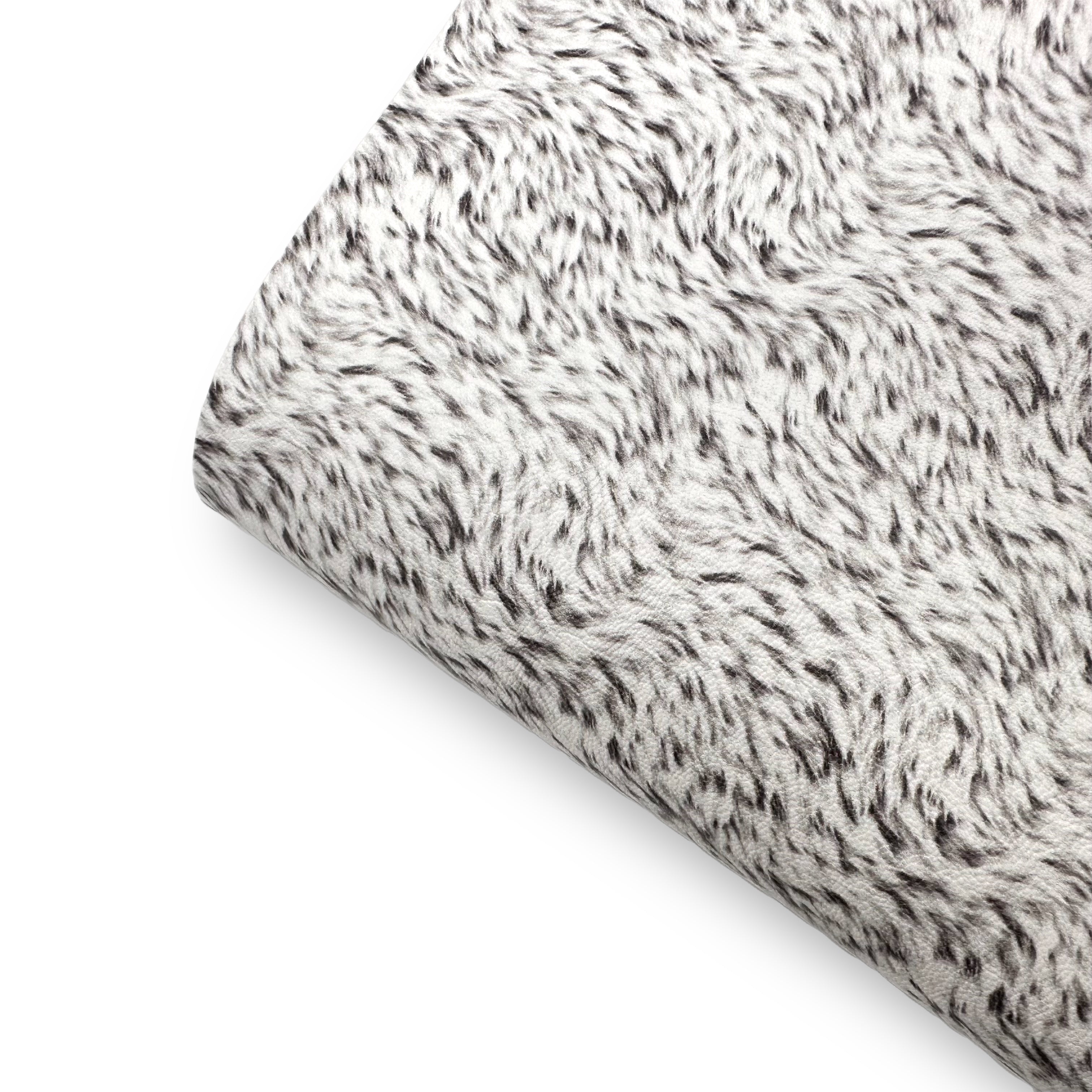 Penguin Fluff Effect Premium Faux Leather Fabric Sheets