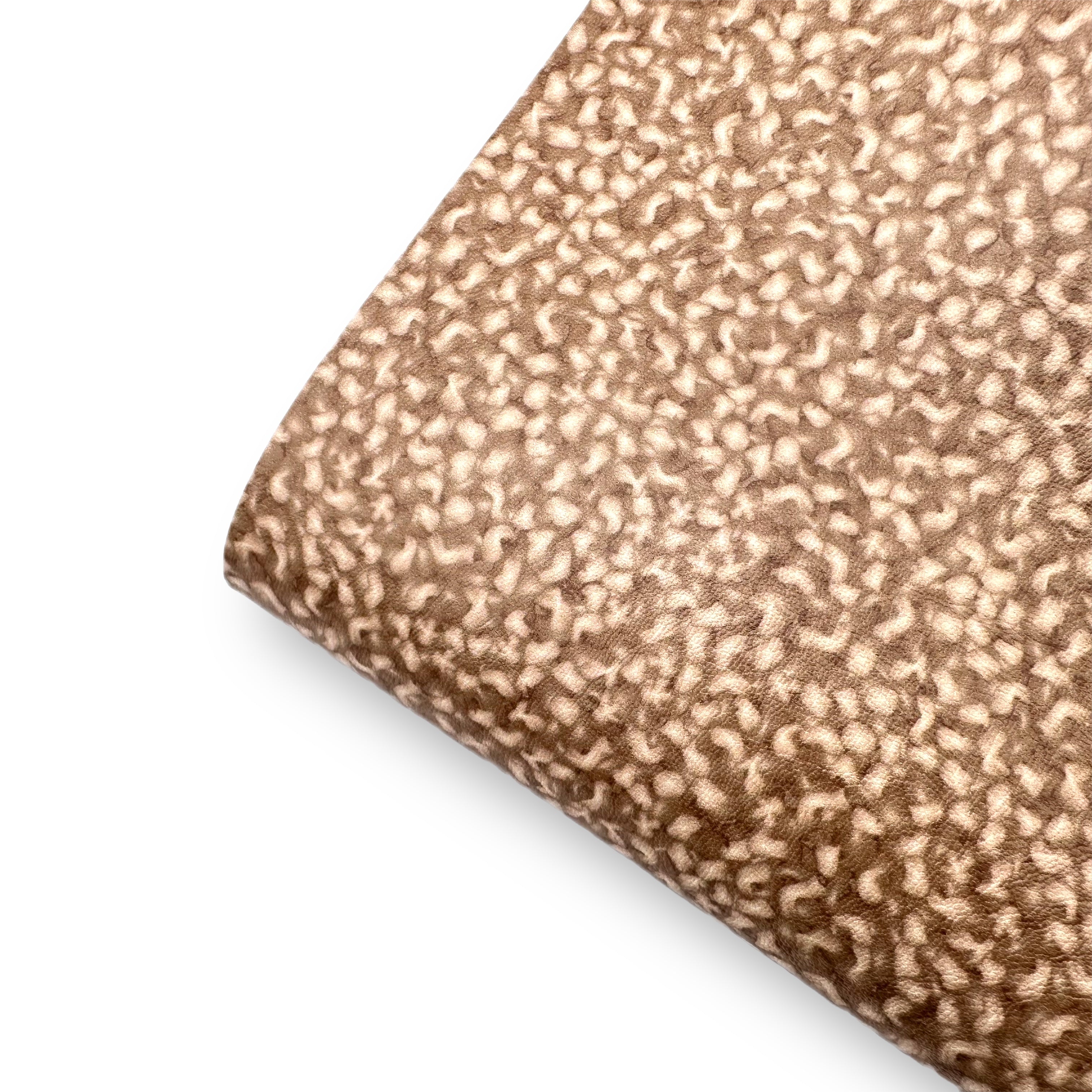 Teddy Bear Curls Premium Sherpa Effect Faux Leather Fabric Sheets