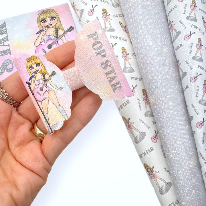 Popstar Dolly's 3.5” | Pre Cut DIY Hair Bow Loops