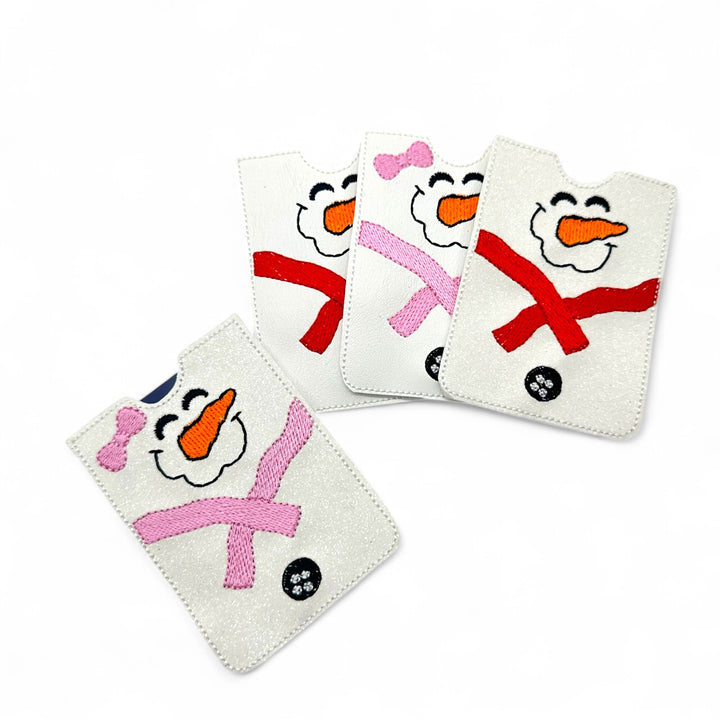 Snowman Face Gift Card Holder