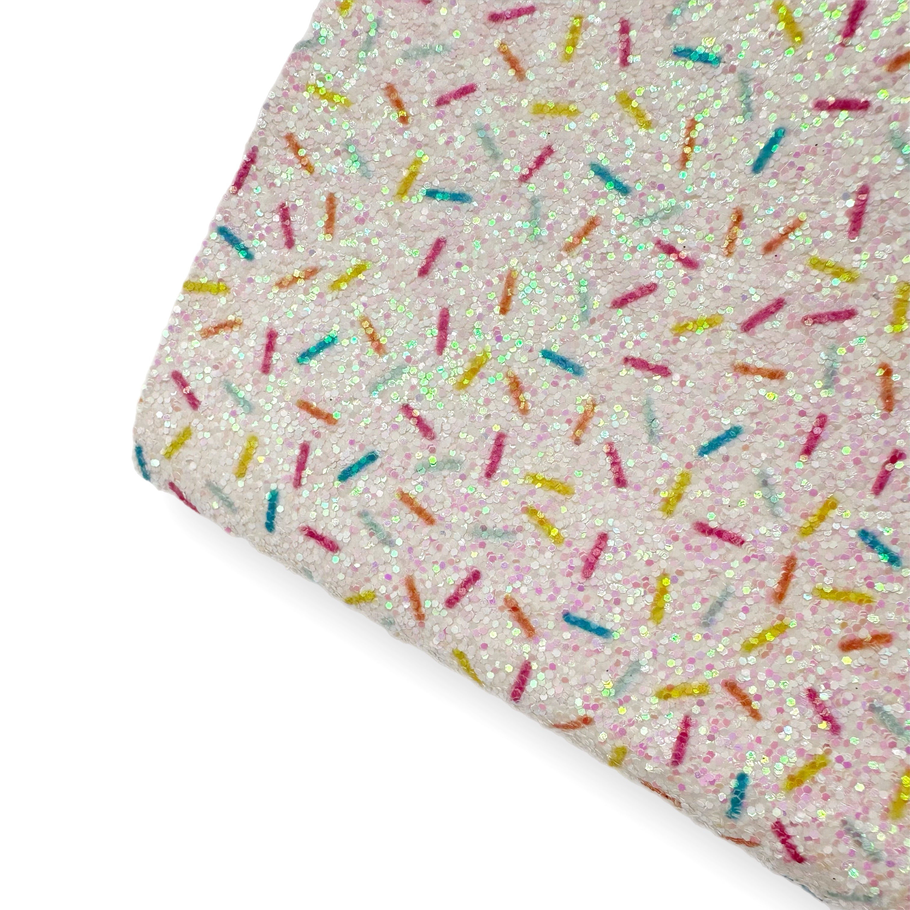 Sprinkles on Top Chunky Premium Felted Glitter Fabric