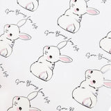 Some Bunny Loves Me UV-DTF Decal 9cm