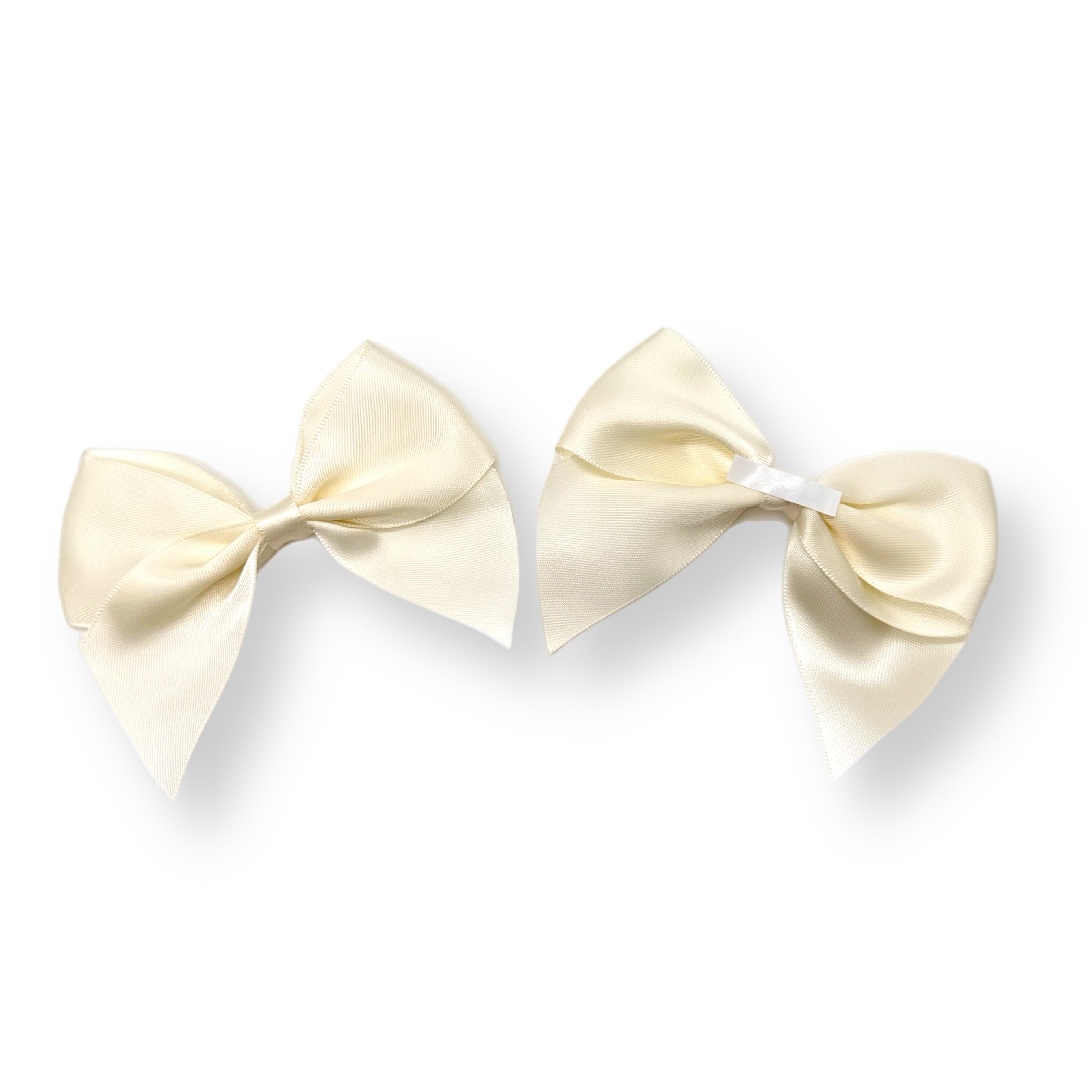 Satin Bows with adhesive tab- Pack of 6