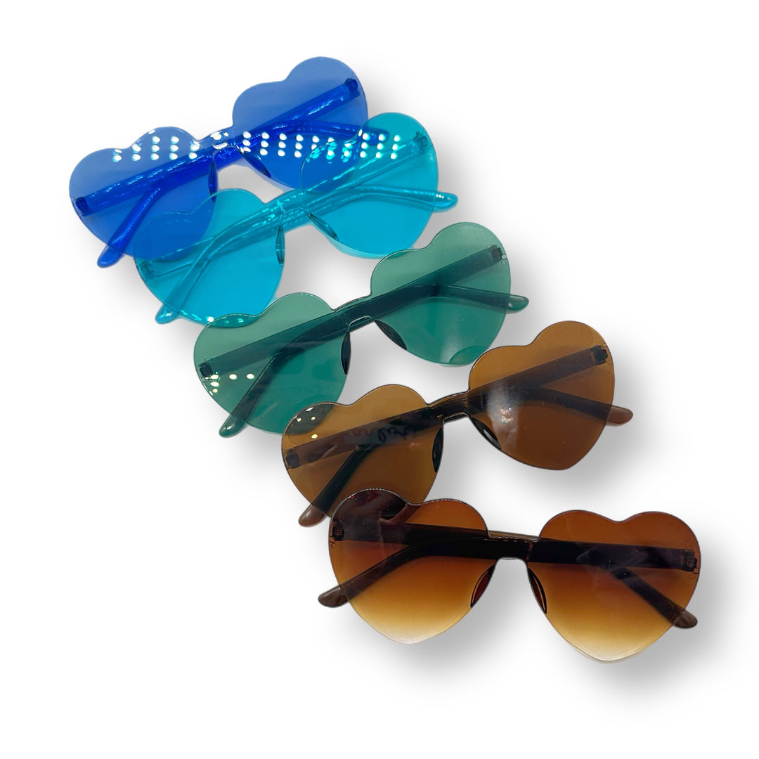 Heart Retro Sunglasses