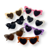 Funky Heart Retro Kids Sunglasses